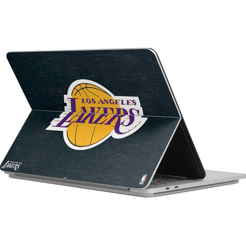 NBA Los Angeles Lakers Black Primary Logo Surface Laptop Studio Skin